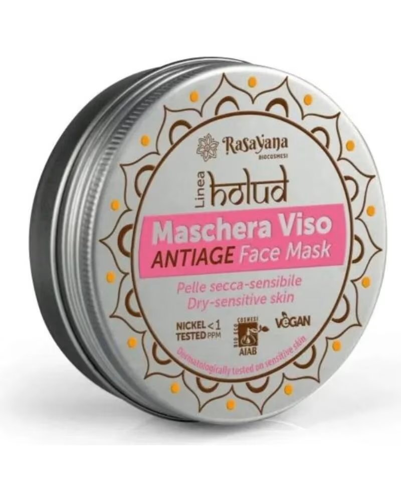RASAYANA BIOCOSMESI HOLUD ANTI-AGING GESICHTSMASKE FÜR TROCKENE UND EMPFINDLICHE HAUT 60ML