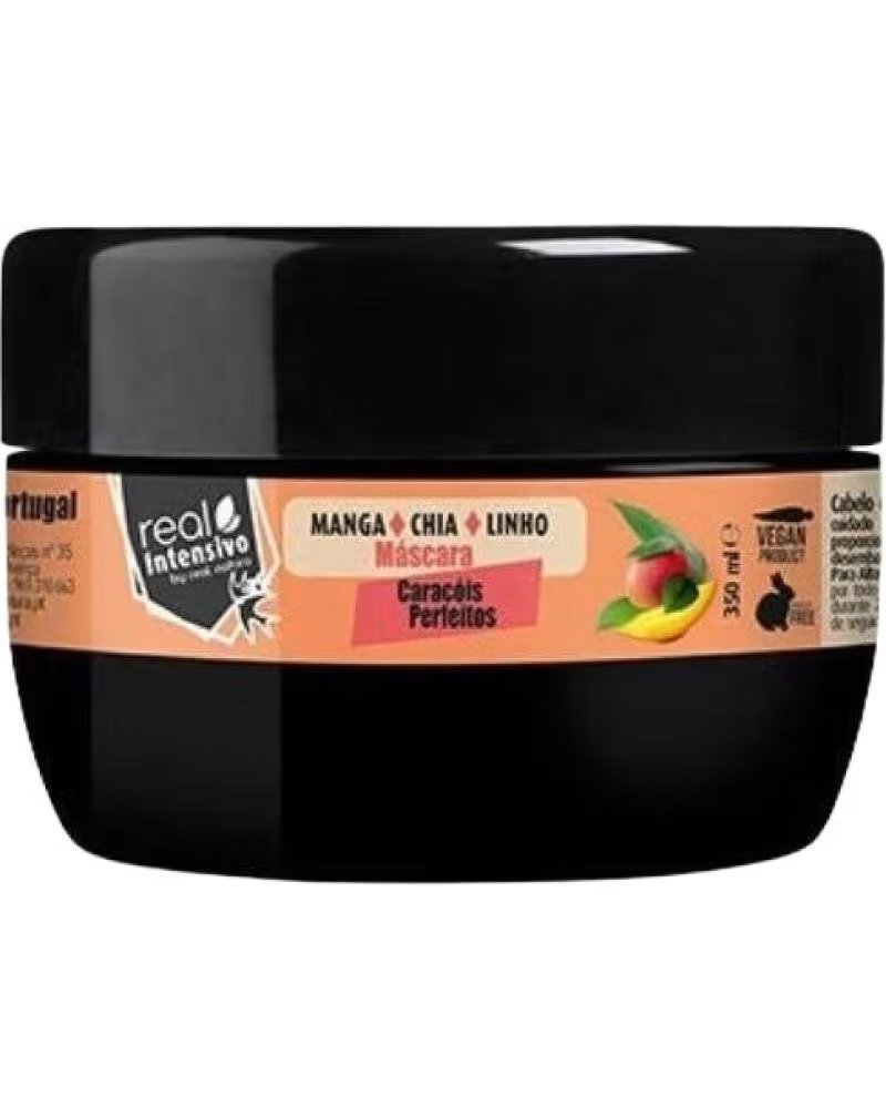 REAL NATURA MÁSCARA CARACÓIS PERFEITOS LIBERADO 350ML
