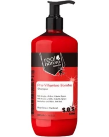 REAL NATURA Pro-Vitamina Bomba Champu 500ml