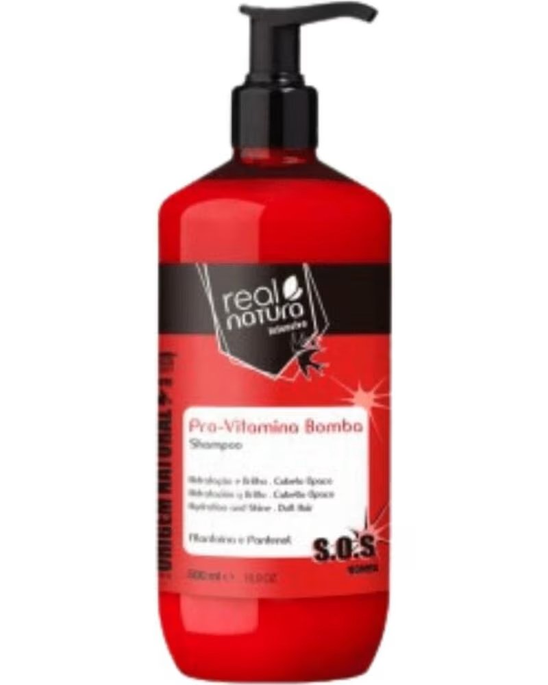 REAL NATURA Pro-Vitamina Bomba Champu 500ml