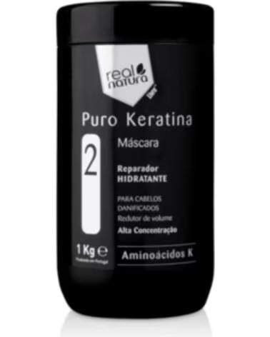 REAL NATURA Puro Keratina Mascarilla 1K