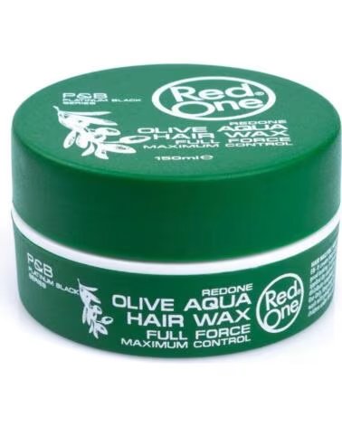 RED ONE Hair Styling Aqua Hair Gel Wax Olive 150ml