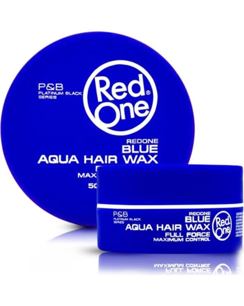 RED ONE Hair Styling Aqua Hair Wax Blue 50ml