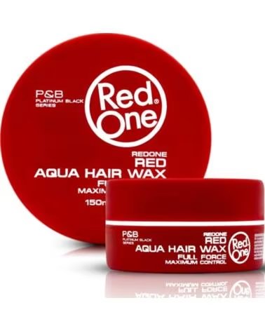RED ONE Hair Styling Aqua Hair Wax Red 50ml