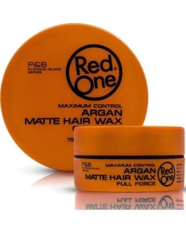 RED ONE Hair Styling Matte Hair Wax Argan 150ml