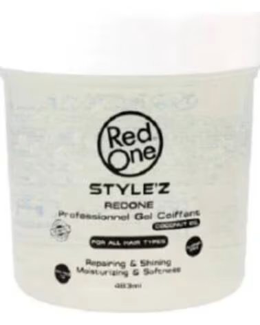 RED ONE StyleZ Hair Gel Coconut Oil 483ml