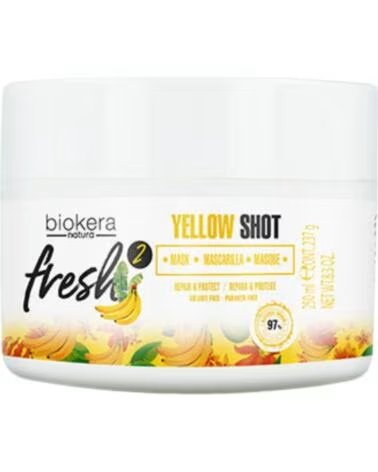 SALERM COSMETICS Biokera Natura Fresh Yellow Shot Mascarilla Reparadora 250ml