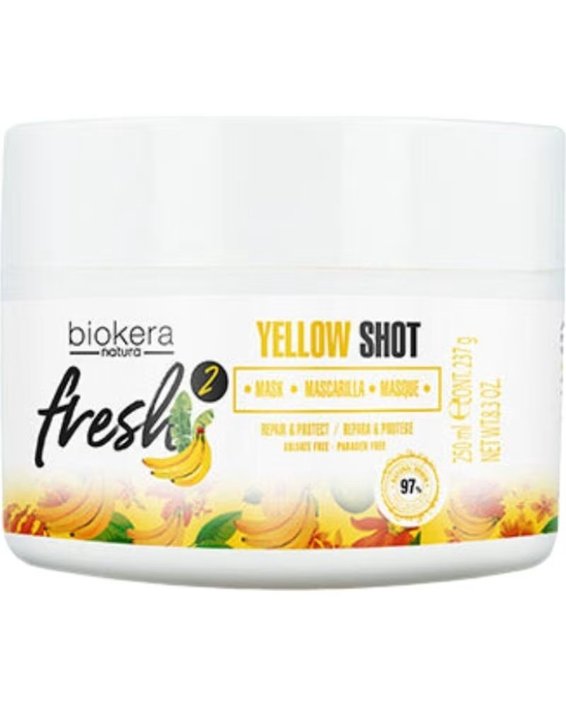 SALERM COSMETICS Biokera Natura Fresh Yellow Shot Mascarilla Reparadora 250ml
