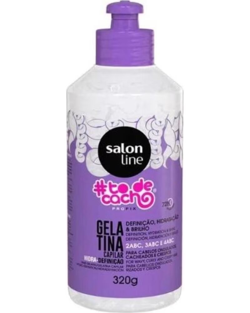SALON LINE To De Cacho Gelatina Alta Definicao 320g