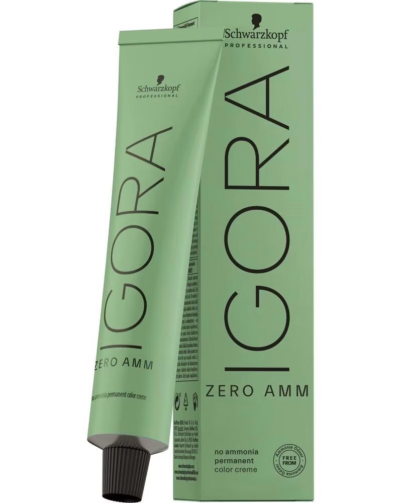 SCHWARZKOPF Profesional Crema Colorante Sin Amoniaco ZERO AMM - 60ml 8 0 Rubio Claro Natural