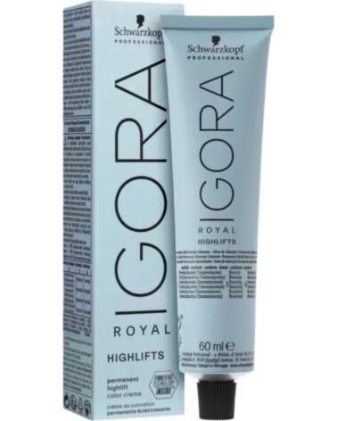 SCHWARZKOPF Professional Crema Colorante Igora Royal 60ml - 10 21 Rubio Platino Humo Ceniza