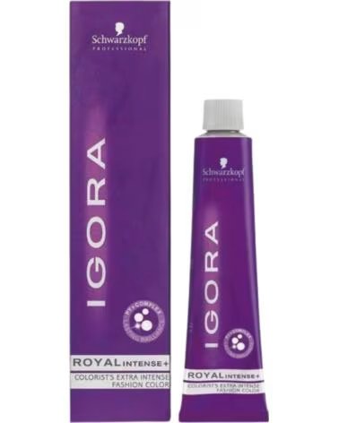SCHWARZKOPF Professional Crema Colorante Igora Royal 60ml - 5 889 Castano Claro Super Rojo Violeta