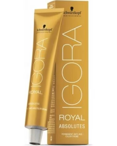 SCHWARZKOPF Professional Crema Colorante Permanente Igora Royal Absolutes 60ml - 7 70 Rubio Medio Cobrizo Natural