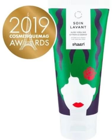SHAERI Soin Lavant et Demelant a l’aloe Vera et Huile de Figue de Barbarie 200ml