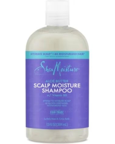 SHEA MOISTURE Aloe Butter Scalp Moisture Champu 384ml