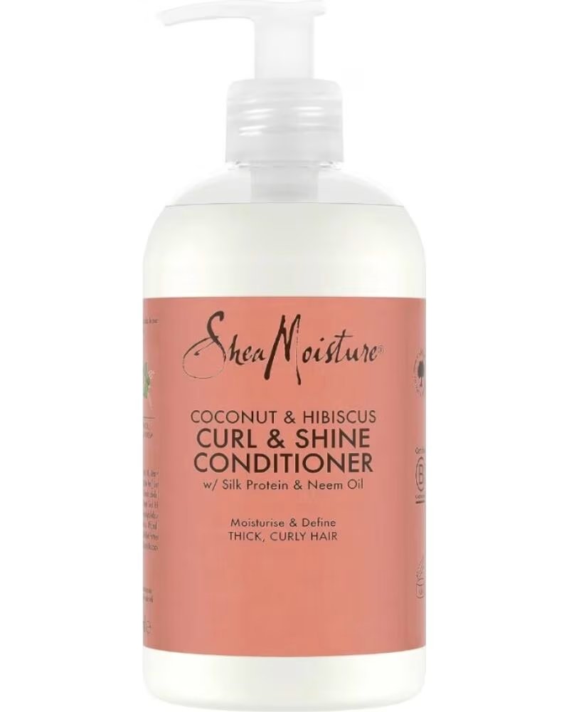 SHEA MOISTURE Coconut and Hibiscus Curl and Shine Conditioner 384ml