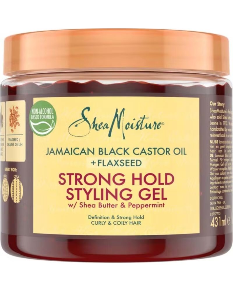 SHEA MOISTURE Jamaican Black Castor Oil Strengthen and Restore Strong Hold Gel 431ml
