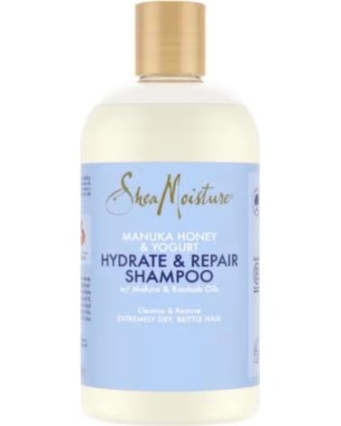 SHEA MOISTURE Yogurt Hydrate and Manuka Honey Repair Champu 384ml