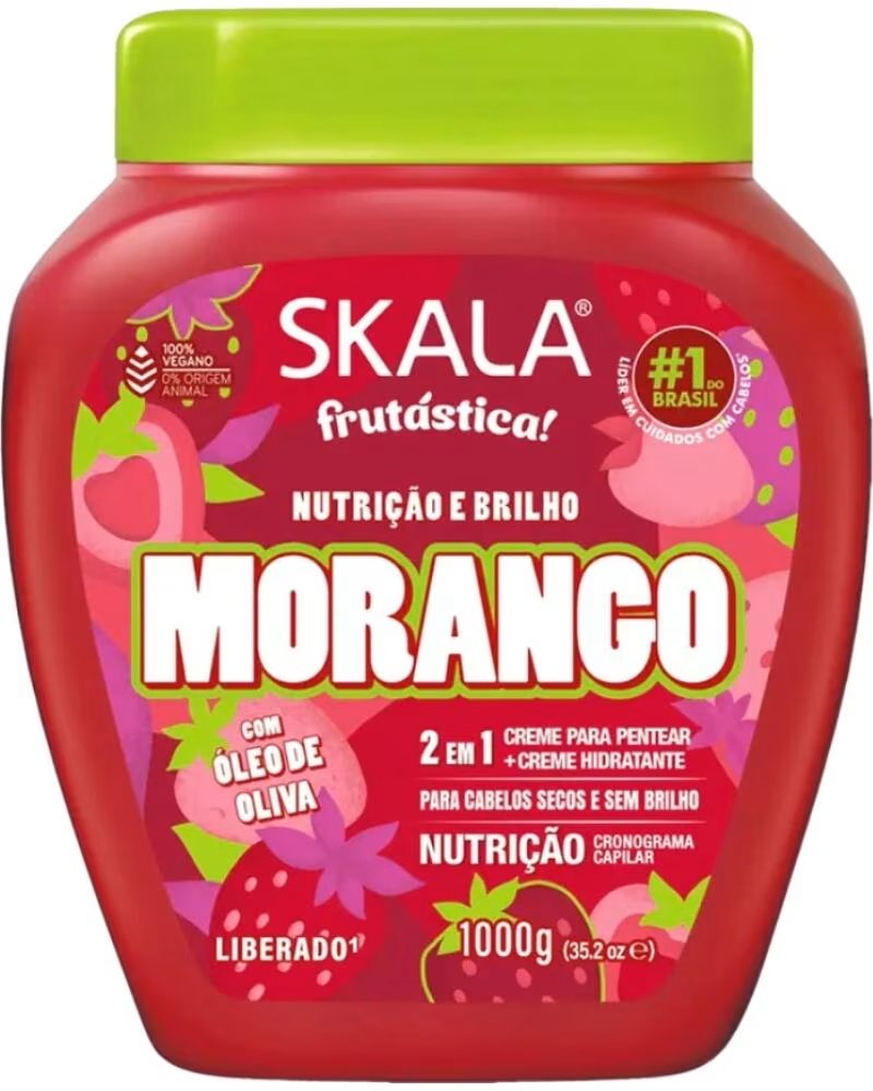 SKALA Frutastica Morango Crema Para Peinar 2 en 1 – 1k