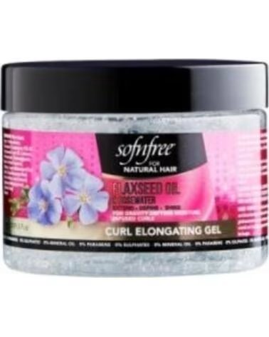 SOFNFREE Sofn’Free Curl Elongating Gel Flaxseed Oil and Rosewater 325ml