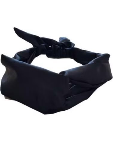 SOULTA Turbante de Saten Negro
