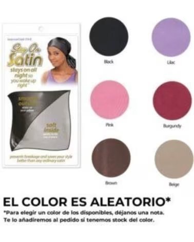 STAY ON SATIN Gorro Saten Large Scarf 779