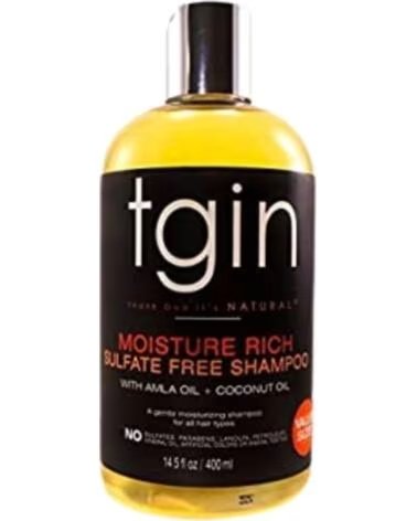 TGIN Moist Sulfate Free Champu For Natural Hair 385ml
