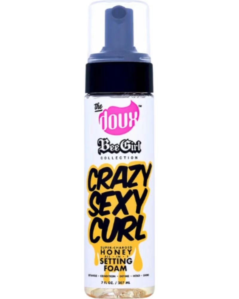 THE DOUX Bee Girl Crazy Sexy Curl Honey Setting Foam 207ml