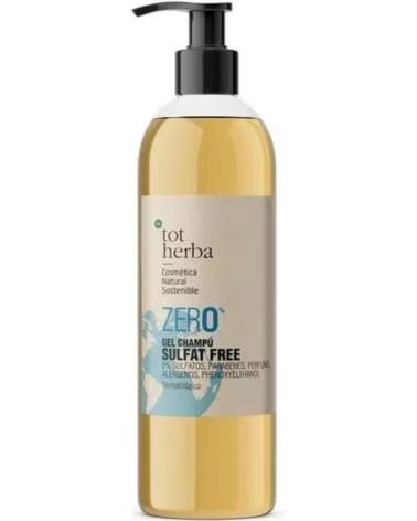 TOT HERBA Gel Champu Sulfat Free Zero 500ml