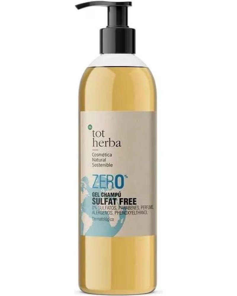 TOT HERBA Gel Champu Sulfat Free Zero 500ml