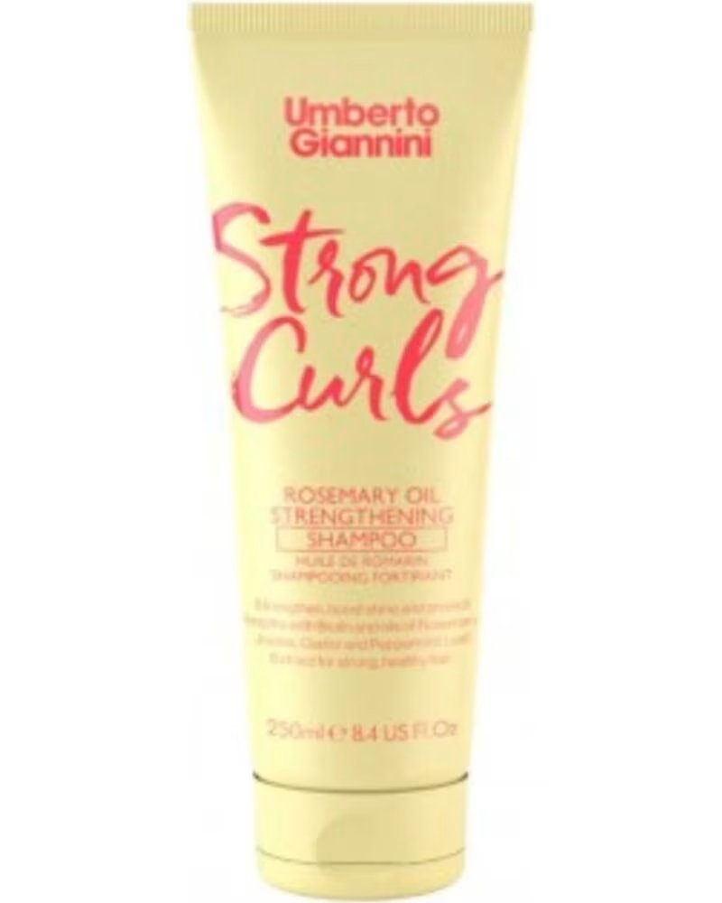 UMBERTO GIANNINI Strong Curls Rosemary Oil Champu 250ml