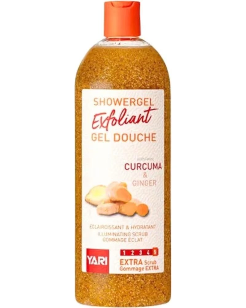 YARI Exfoliant Showergel Curcuma and Ginger 1L