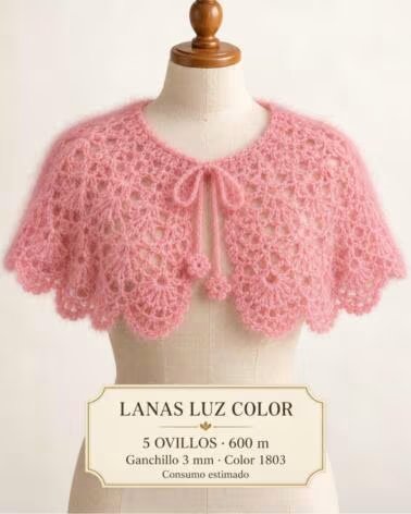 LUZ COLOR FILATO MOHAIR 90 ROSA SALMONE 1803 LANA