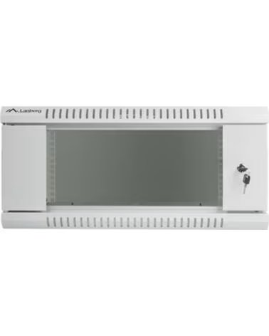 LANBERG ARMARIO MURAL RACK 19 4U-600X600 FLAT PACK V2 GREY