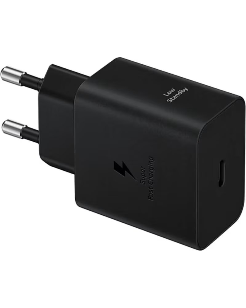 SAMSUNG CARGADOR USB-C 45W SIN CABLE EP-T4511NBEGEU BLACK