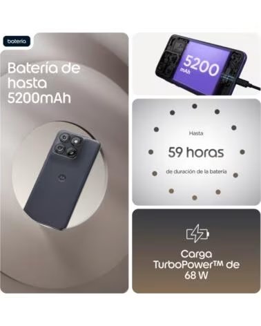 MOTOROLA SMARTPHONE MOTO EDGE 70 FUSION G77 8GB-256GB SILHOU