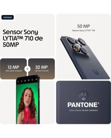 MOTOROLA SMARTPHONE MOTO EDGE 70 FUSION G77 8GB-256GB SILHOU