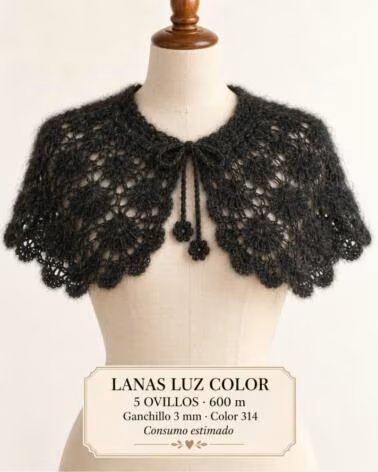 LUZ COLOR FILATO MOHAIR 90 NERO 314 LANA