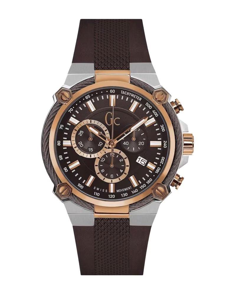 OROLOGIO GC Y24004G4 MARRONE MARRON