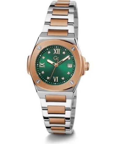 OROLOGIO GC Z12001L9MF QUADRANTE VERDE GRIS