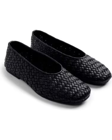 GIOSEPPO BALLERINES 80002 TRESSÉE NOIR NEGRO