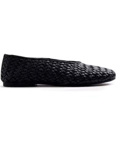 GIOSEPPO BALLERINES 80002 TRESSÉE NOIR NEGRO