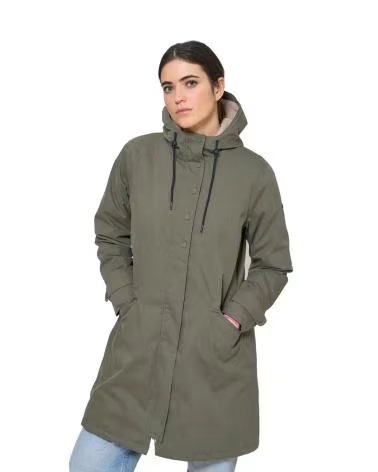 BATELA ABRIGO IMPERMEABLE DE ALGODÓN C3181 CAQUI VARIOS COLORES