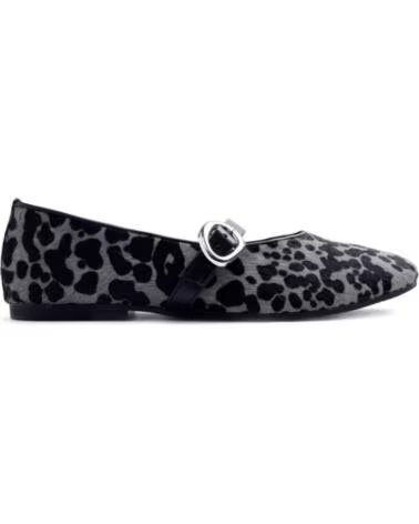 GIOSEPPO SAPATILHAS DE MULHER 80008 ESTAMPADO CINZA GRIS
