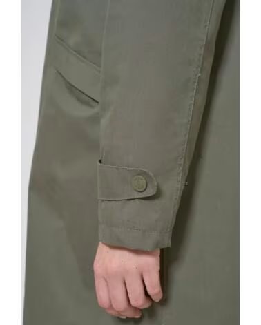BATELA WASSERDICHTER BAUMWOLLMANTEL C3181 KHAKI VARIOS COLORES