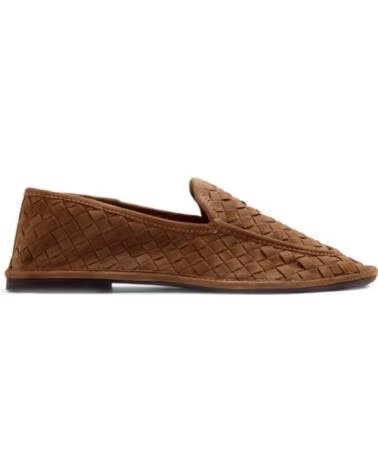 GIOSEPPO MOCASINES PARA MUJER 80766 PIEL TRENZADA CUERO