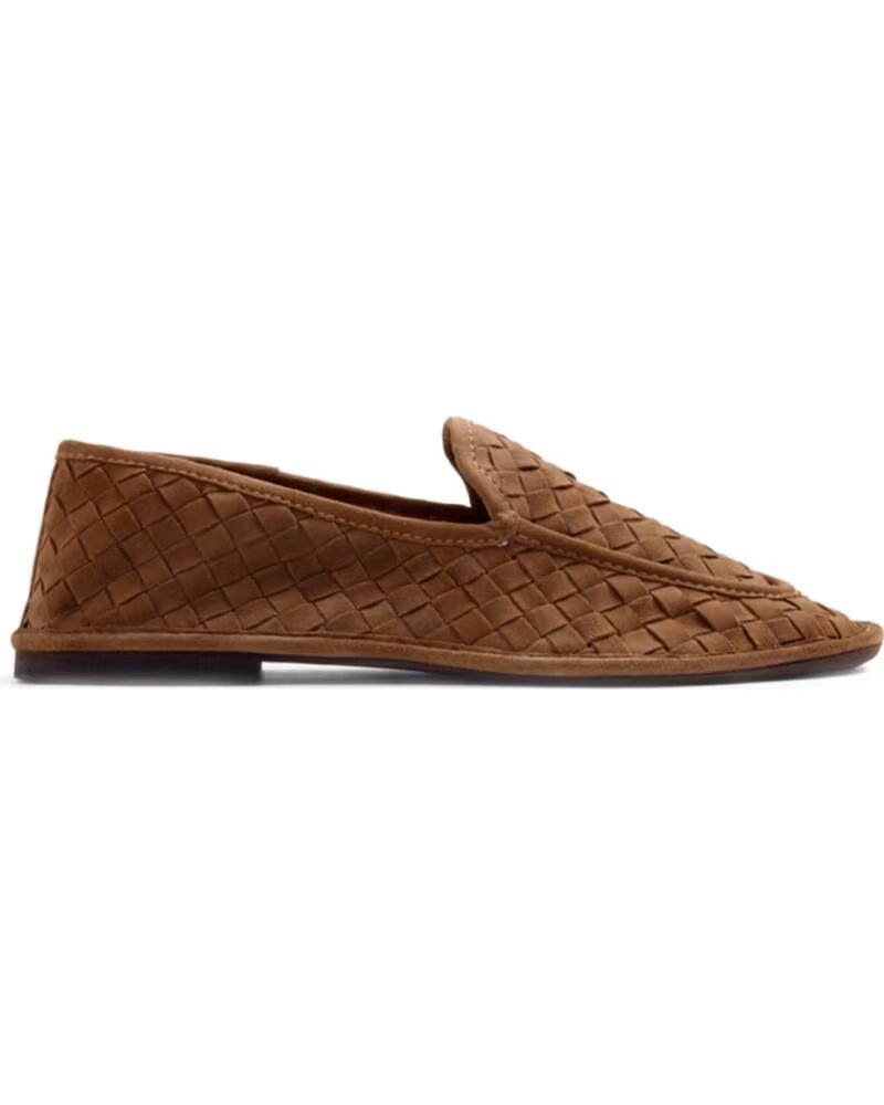 GIOSEPPO MOCASINES PARA MUJER 80766 PIEL TRENZADA CUERO
