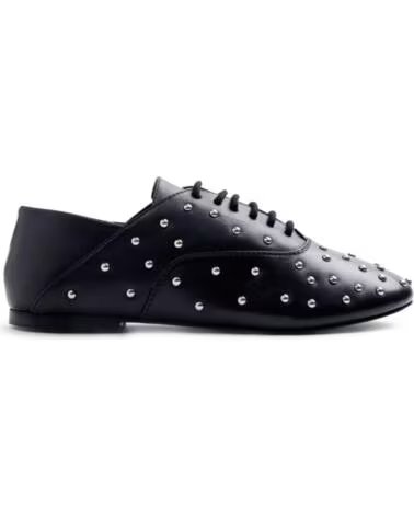 GIOSEPPO ZAPATO PLANO DE MUJER 80768 CON TACHAS NEGRO