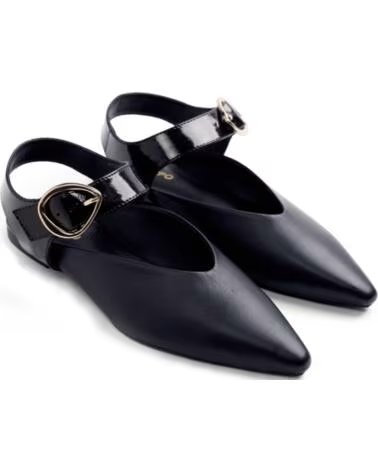 GIOSEPPO DAMEN BALLERINAS 80826 SLINGBACK IN SCHWARZ NEGRO