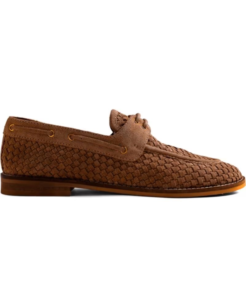 GIOSEPPO MOCASÍN NÁUTICO 80831 PELLE INTRECCIATA CUERO DONNA